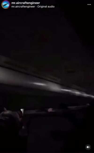 Flying through a severe storm leads to a terrifying scene