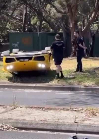 You can't park your Lamborghini there...