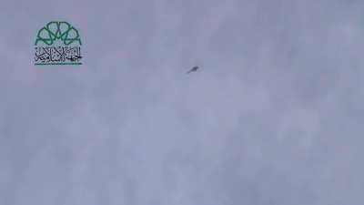 The moment a Syrian Air Force Mi-8 is hit by a surface to air missile over E. Ghouta - 11/28/2013