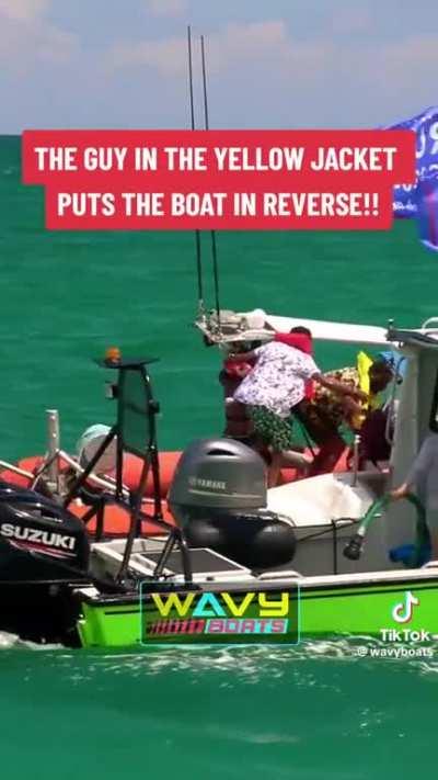 🔥 Overloaded boat, it just keeps getting worse! : TikTokC...