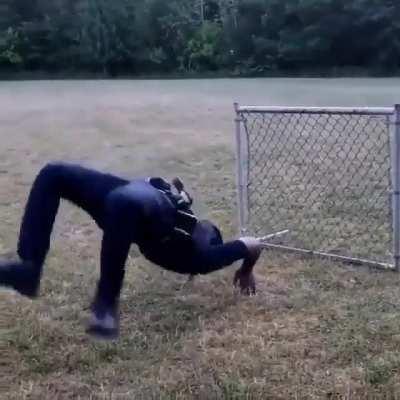 Different ways to jump a fence