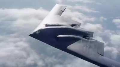 The majestic Northrop Grumman B-2 Spirit