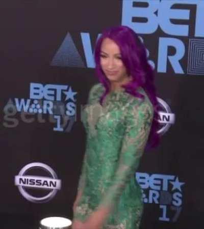 Sasha Banks at the BET Awards, 2017