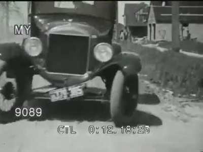 Off-road driving 1920's