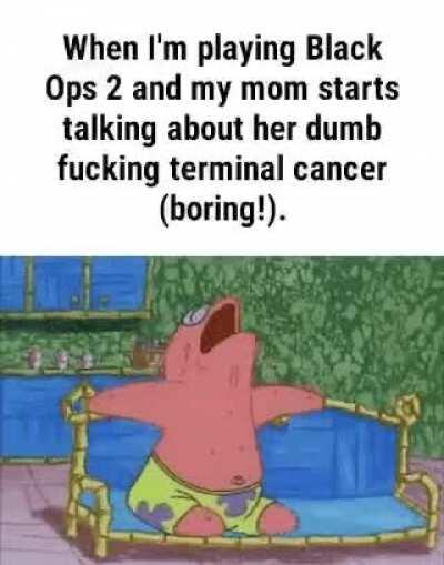 Mom the only terminal is in bo2 !