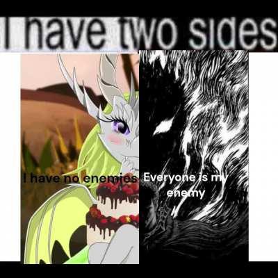 I have two sides