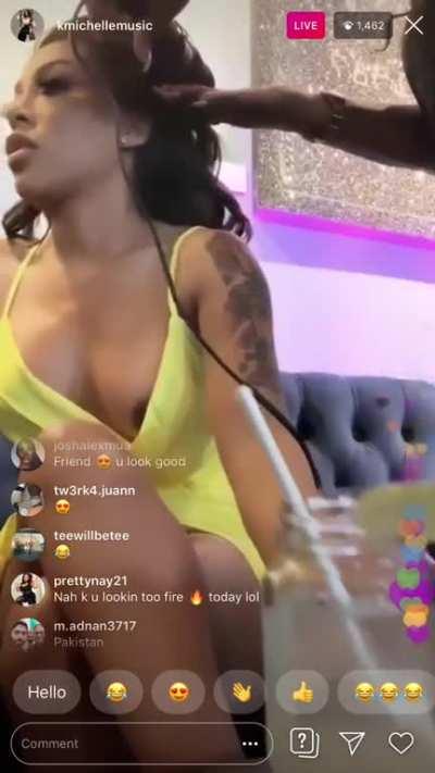 K Michelle Nip Slip