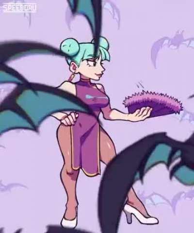 Morrigan Aensland ~ RE-ANIMATED (Speedoru)