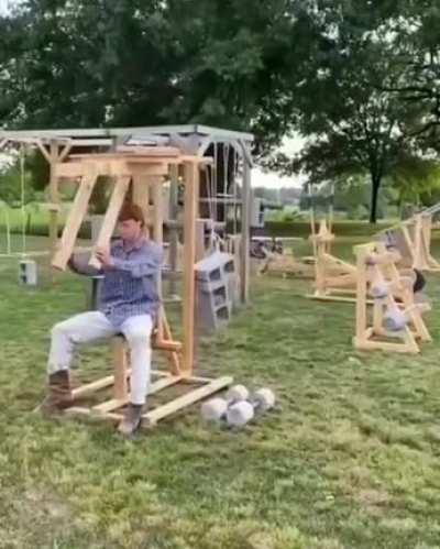 An Amish gym