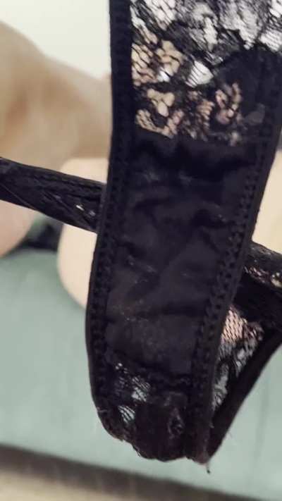 My thong is pushed to the side, exposing everything that I am, a curvy alternative with a hairy pussy that craves attention.