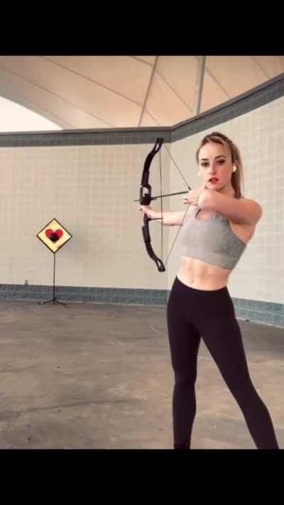 Special bow and arrow