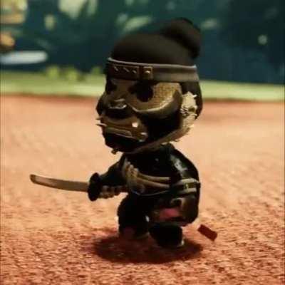 Sackboy: A Big Adventure gets a Ghost of Tsushima costume...