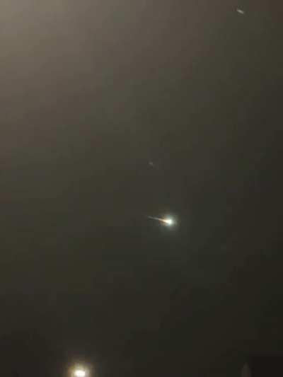 Fireball seen across Scotland and N. Ireland last night. Unidentified as of now.