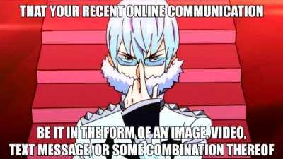 Houka Inumuta notices your slightly cringe post