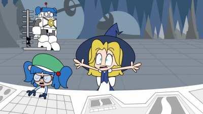 I've attempted to reanimate a scene from Dexter's Lab with Touhou characters