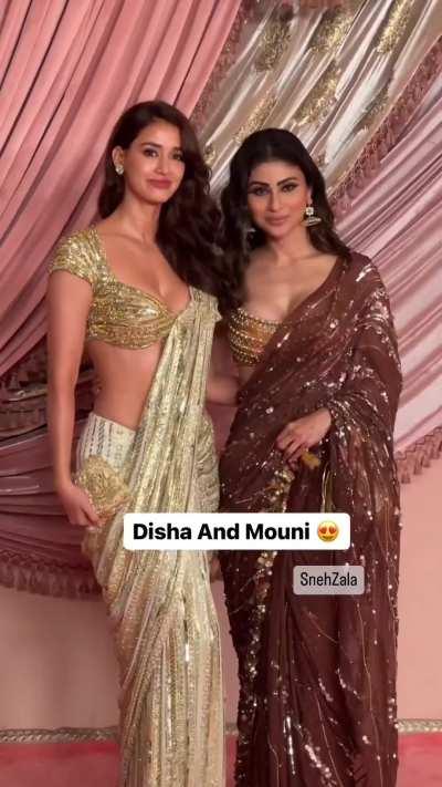 Disha and Mouni 