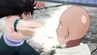 Standing here, Saitama realizes that Suiryu just like him, trying to make money.