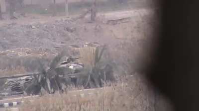 Al-Furqan Brigade launches a pair of attacks on an SAA T-72 with a 50% hit rate - 2013