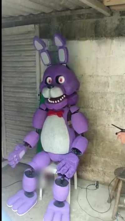 Brazilian specialist in robotics is creating animatronics robots based on the series &quot;five night at freddies&quot;