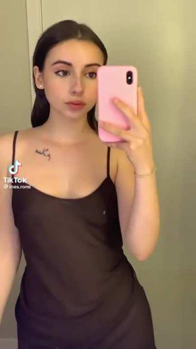 See through from her tiktok