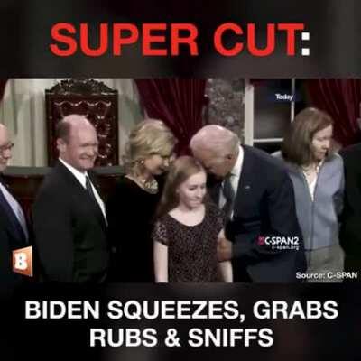 Why I’m voting Biden Nov 3rd [cough] he’s good with the kiddos and things and such [sluuurp]