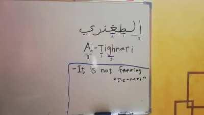 How to pronounce Tighnari, and a mini lesson in arabic grammar