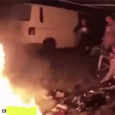 HMFT after trying to ride by the fire