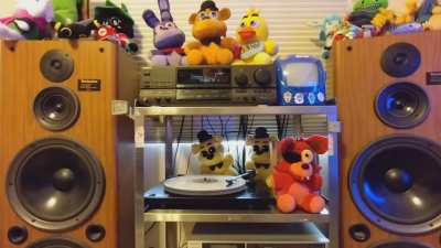 I still can't believe The Living Tombstone's FNAF songs got a vinyl