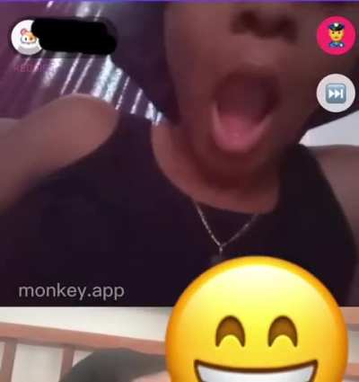 Monkey App Reaction for Ws group of Omegle and monkey check link in bio