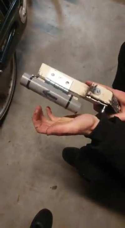 reloading homemade firework pistol