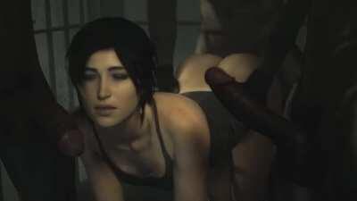 Lara gangbang (leeteRR) [Tomb Raider]