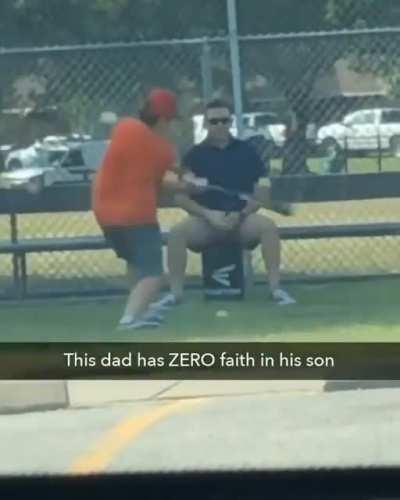 Zero faith in his Son