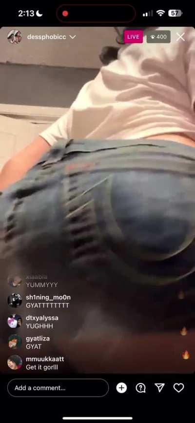 insta live twerk