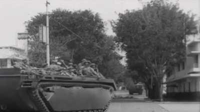 Dutch troops captures some Republican forces-held towns in Indonesia, c. 1947