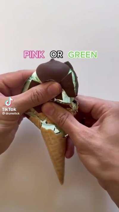 Pink or Green?