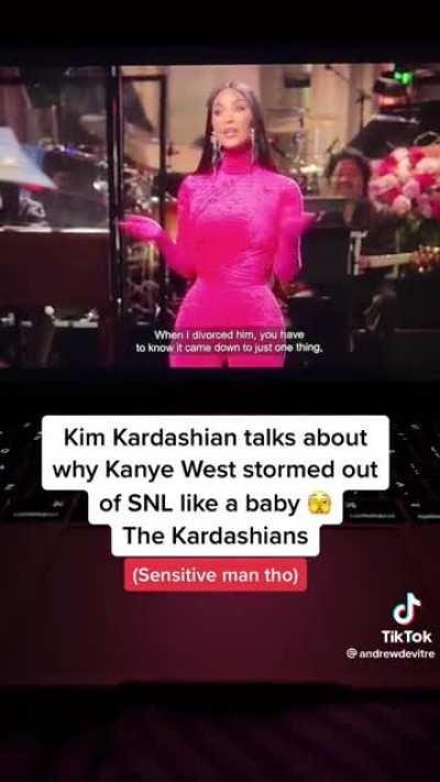 Kim talks about Kanye “storming” out of SNL