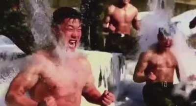 North Korea relased a video showing soldiers training in the winter.