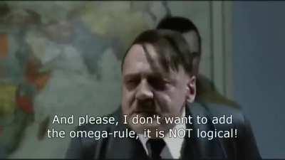 Hitler against Godel's Theorem