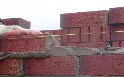 Satisfying brick laying