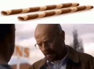 Chocolate straws