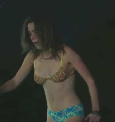 Kiernan Shipka in the pool