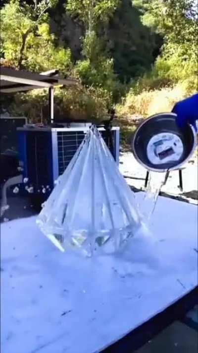 Ice carving skills