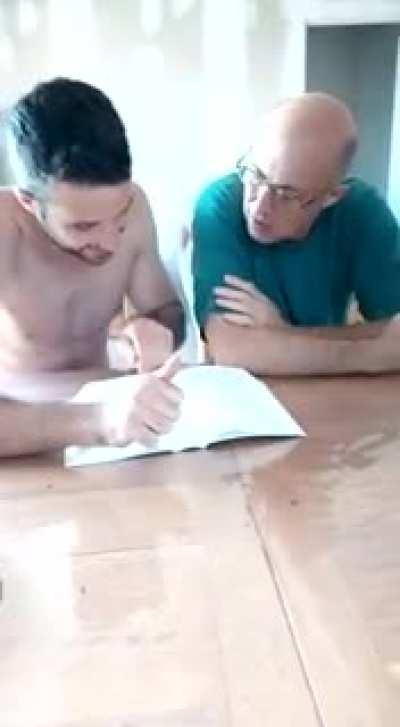 I taught my father how to read in his native language after having learned it by myself