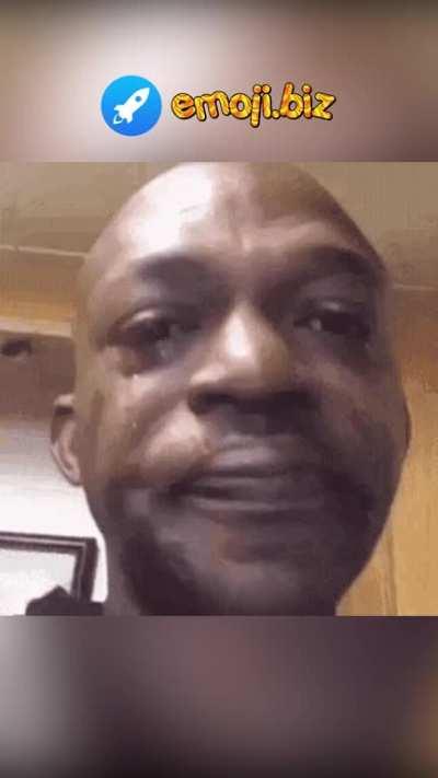 [emoji.biz] GIF: Crying Black Guy Meme50fps Interpolated Black Guy Crying