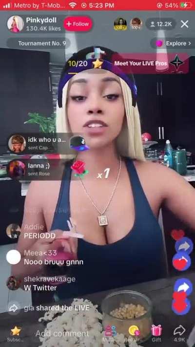 TikTok livestreams are something else