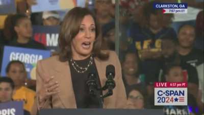 Kamala Harris puts Trump on notice. Tick-tock, traitor