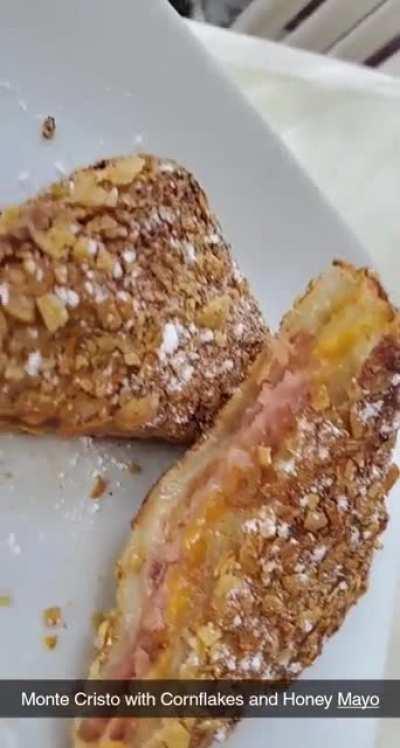 My homemade version of a Monte Cristo