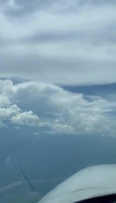 Pilot Jorge Arteaga captures what some are describing as 'the best UFO footage ever'.