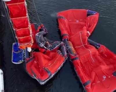 This Emergency life boat is truly awesome