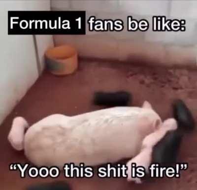 formula 1 goes hard frfr